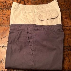 Lot cargo short & flat front size 32 waist